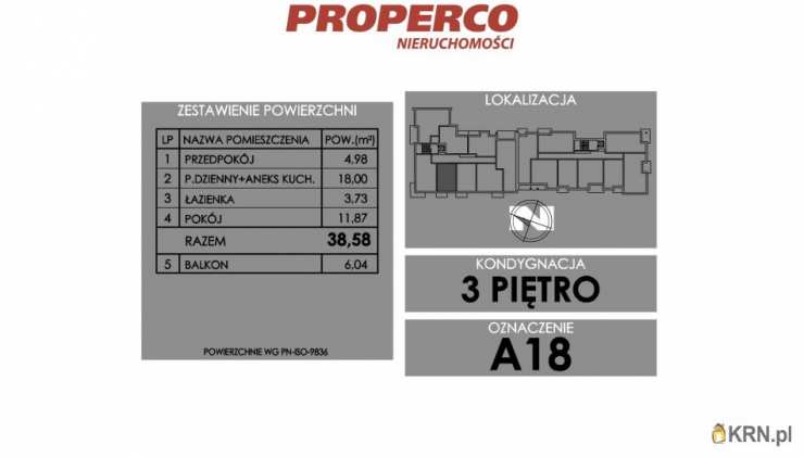 PROPERCO Sp. z o.o. Sp. k. , Mieszkanie  na sprzedaż, Skarżysko-Kamienna, ul. Żeromskiego