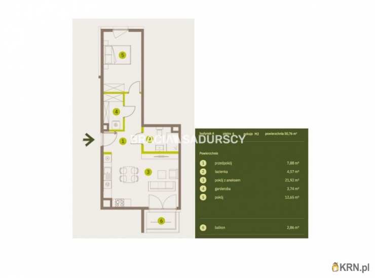 Mieszkanie  na sprzedaż, 2 pokojowe, Kraków, Prądnik Biały, ul. Imbramowska