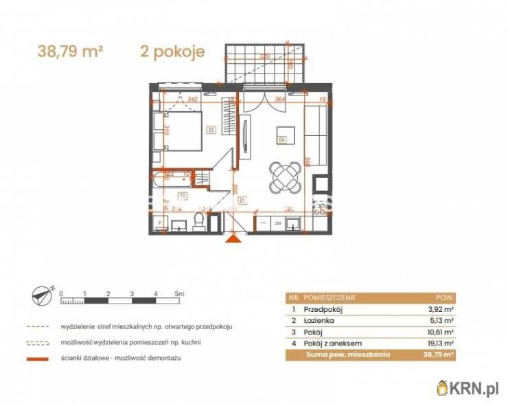 Katowice, ul. Ceglana, Mieszkanie  na sprzedaż, 2 pokojowe