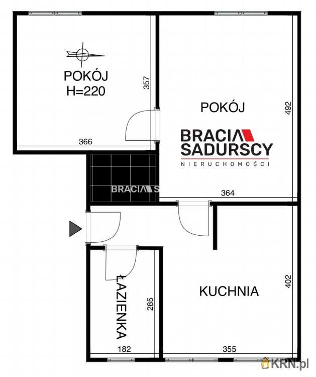 Kraków, Krowodrza, ul. S. Konarskiego, Mieszkanie  do wynajęcia, 2 pokojowe