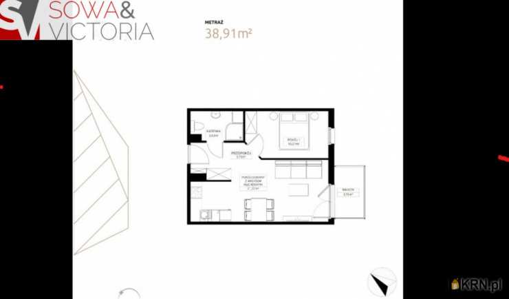 Mieszkanie  na sprzedaż, 2 pokojowe, Świdnica, ul. 