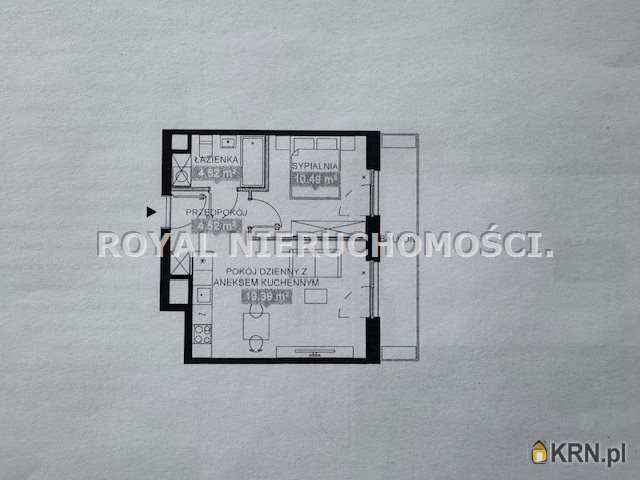 Mieszkanie  na sprzedaż, 2 pokojowe, Katowice, ul. J. Słowackiego