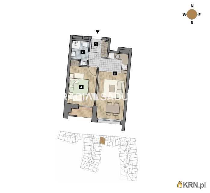 Kraków, Krowodrza/Łobzów, ul. T. Czyżewskiego, Mieszkanie  na sprzedaż, 2 pokojowe