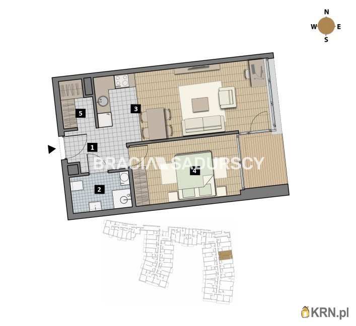 2 pokojowe, Mieszkanie  na sprzedaż, Kraków, Krowodrza/Łobzów, ul. T. Czyżewskiego