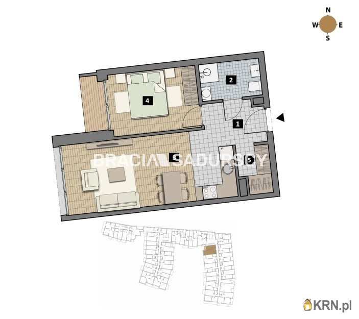 Kraków, Krowodrza/Łobzów, ul. T. Czyżewskiego, Mieszkanie  na sprzedaż, 2 pokojowe