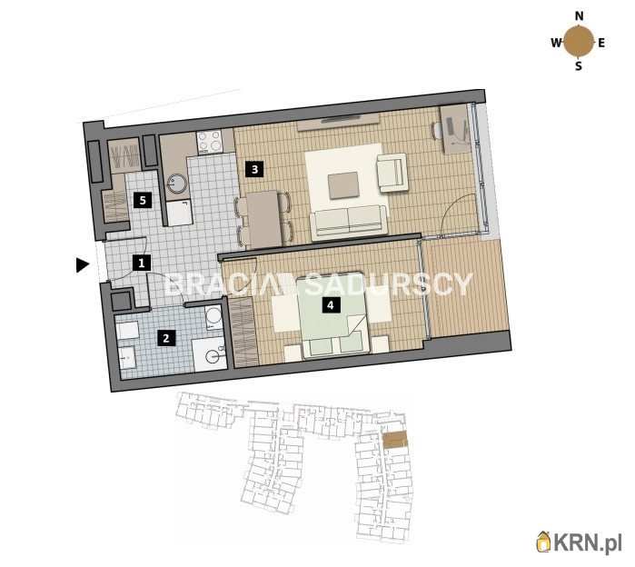 Kraków, Krowodrza/Łobzów, ul. T. Czyżewskiego, Mieszkanie  na sprzedaż, 2 pokojowe