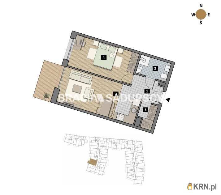 Kraków, Krowodrza/Łobzów, ul. T. Czyżewskiego, Mieszkanie  na sprzedaż, 2 pokojowe