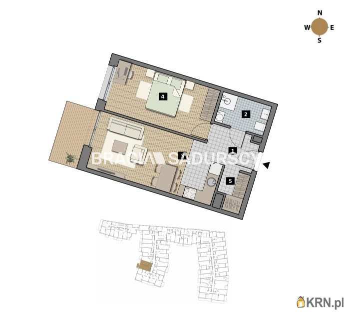 Kraków, Krowodrza/Łobzów, ul. T. Czyżewskiego, Mieszkanie  na sprzedaż, 2 pokojowe