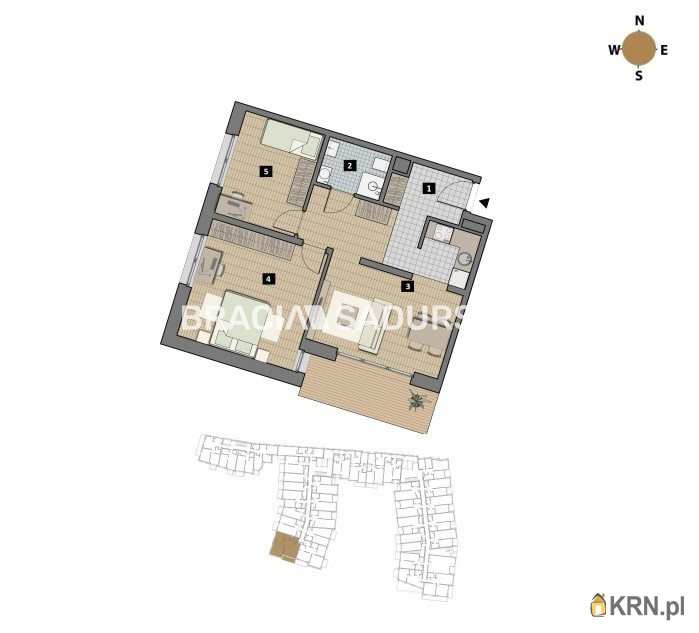 3 pokojowe, Mieszkanie  na sprzedaż, Kraków, Krowodrza/Łobzów, ul. T. Czyżewskiego
