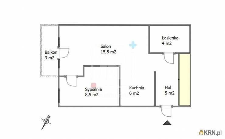 Warszawa, Mokotów/Stary Mokotów, ul. J. Bruna, Mieszkanie  na sprzedaż, 2 pokojowe