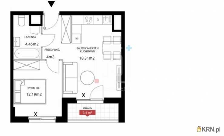 2 pokojowe, Warszawa, Mokotów, ul. Wołoska, Mieszkanie  do wynajęcia