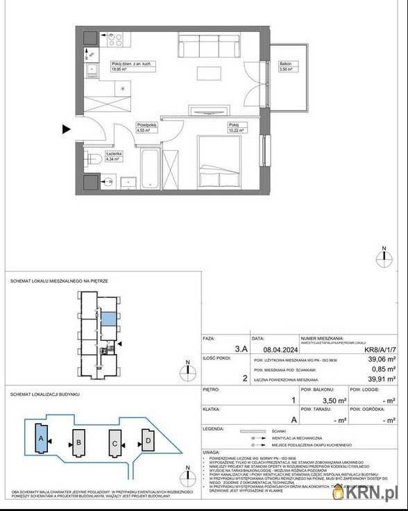 Wrocław, Krzyki, ul. , Mieszkanie  na sprzedaż, 2 pokojowe