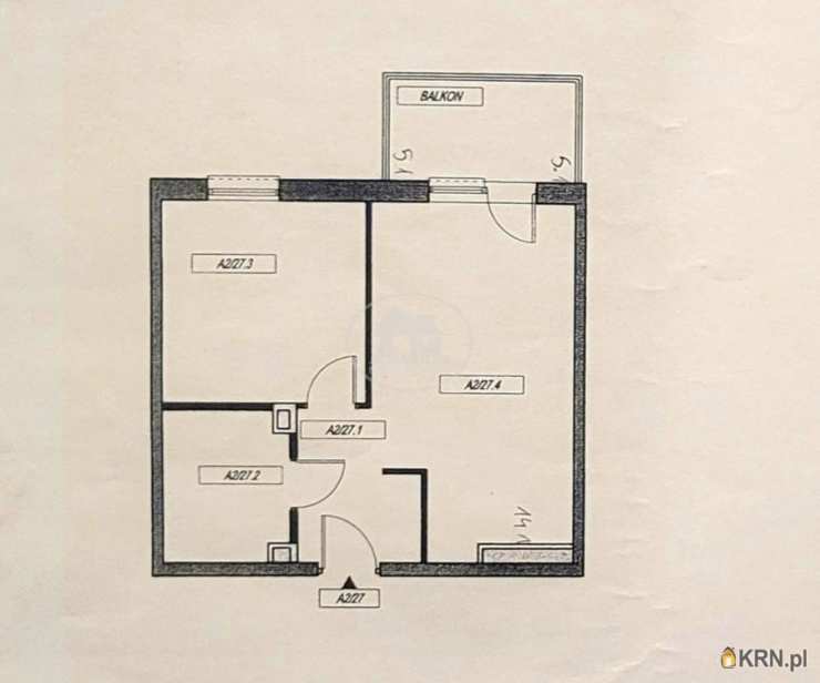Mieszkanie  na sprzedaż, Wrocław, Krzyki/Klecina, ul. , 2 pokojowe