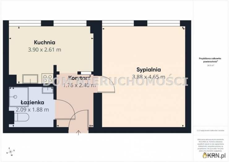 1 pokojowe, Olsztyn, Zatorze, ul. M. Zientary-Malewskiej, Mieszkanie  na sprzedaż