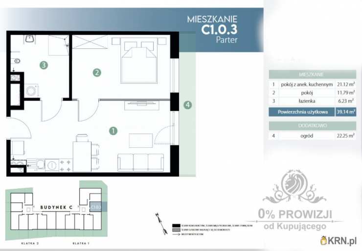 Mieszkanie  na sprzedaż, Wrocław, Fabryczna, ul. , 2 pokojowe