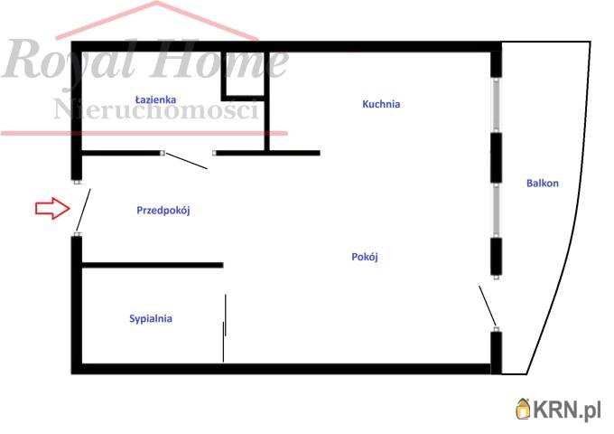 1 pokojowe, Wrocław, Stare Miasto, ul. Legnicka, Mieszkanie  na sprzedaż