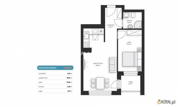 Kraków, Wzgórza Krzesławickie, ul. Polskich, Mieszkanie  na sprzedaż, 2 pokojowe