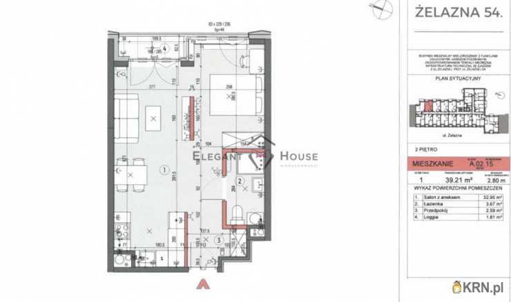 Mieszkanie  na sprzedaż, Warszawa, Wola, ul. , 1 pokojowe