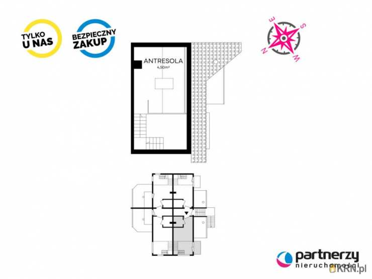 PARTNERZY Nieruchomości sp. z o.o., Mieszkanie  na sprzedaż, Dębki, ul. Zakonna