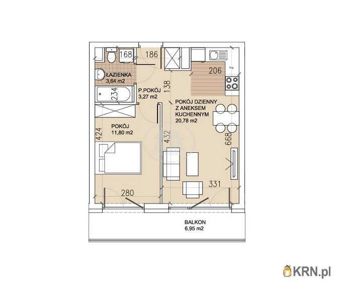 Mieszkanie  na sprzedaż, 2 pokojowe, Wrocław, Psie Pole/Sołtysowice, ul. 