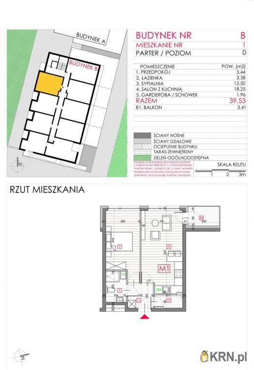 2 pokojowe, Mieszkanie  na sprzedaż, Tarnów, ul. 