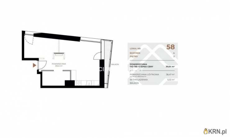 Kraków, Grzegórzki, ul. Fabryczna, Mieszkanie  na sprzedaż, 2 pokojowe