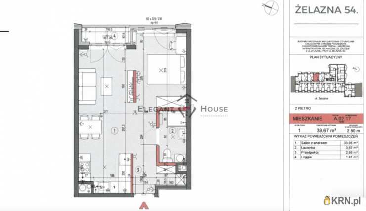 Mieszkanie  na sprzedaż, Warszawa, Wola, ul. , 1 pokojowe