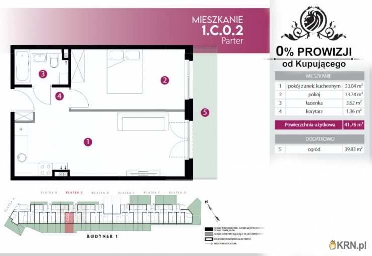 2 pokojowe, Mieszkanie  na sprzedaż, Wrocław, Fabryczna, ul. 