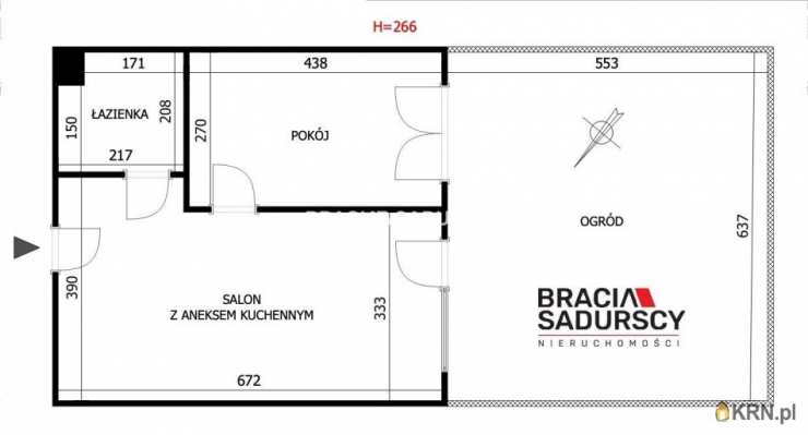 Mieszkanie  na sprzedaż, 2 pokojowe, Niepołomice, ul. Wrzosowa