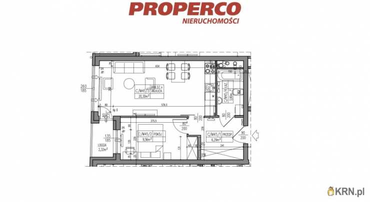 2 pokojowe, Kielce, Uroczysko, ul. Klonowa, Mieszkanie  na sprzedaż