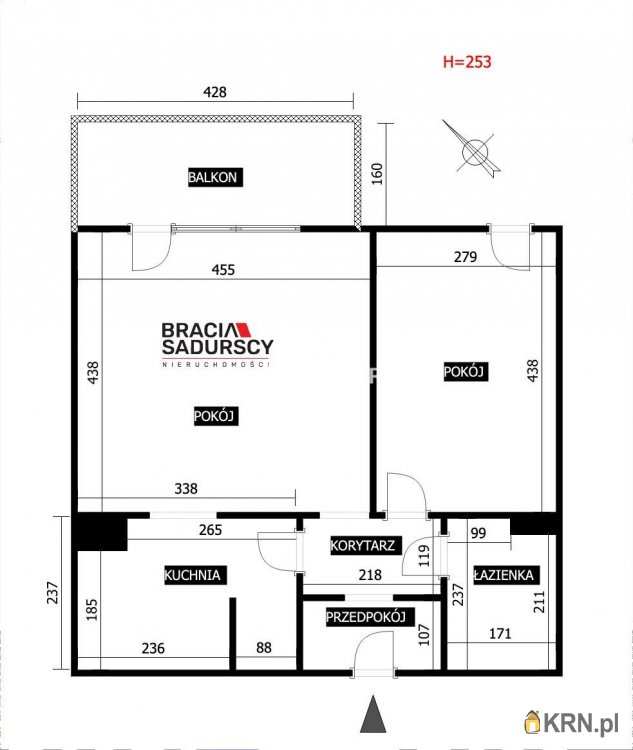 Kraków, Dębniki/Ruczaj, ul. Pychowicka, Mieszkanie  do wynajęcia, 2 pokojowe