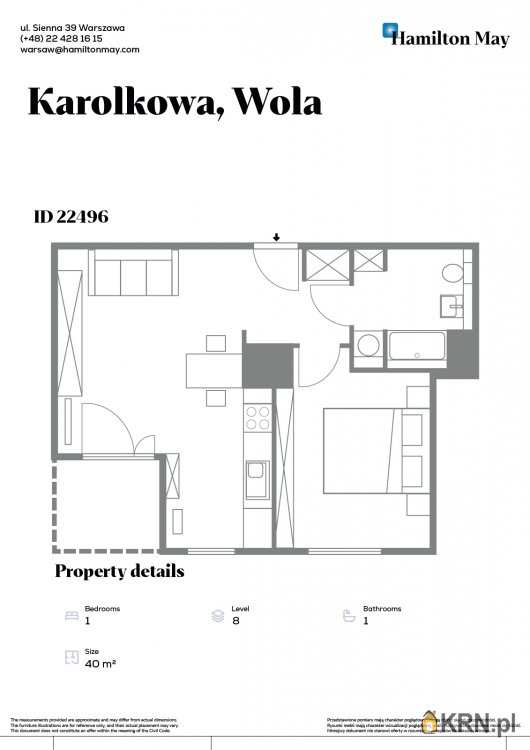 Mieszkanie  do wynajęcia, Warszawa, ul. , 
