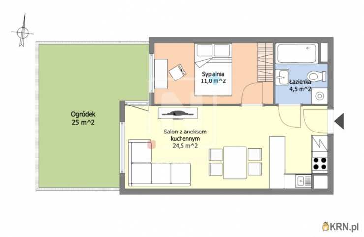 Warszawa, Praga Północ, ul. A. Kotsisa, Mieszkanie  na sprzedaż, 2 pokojowe