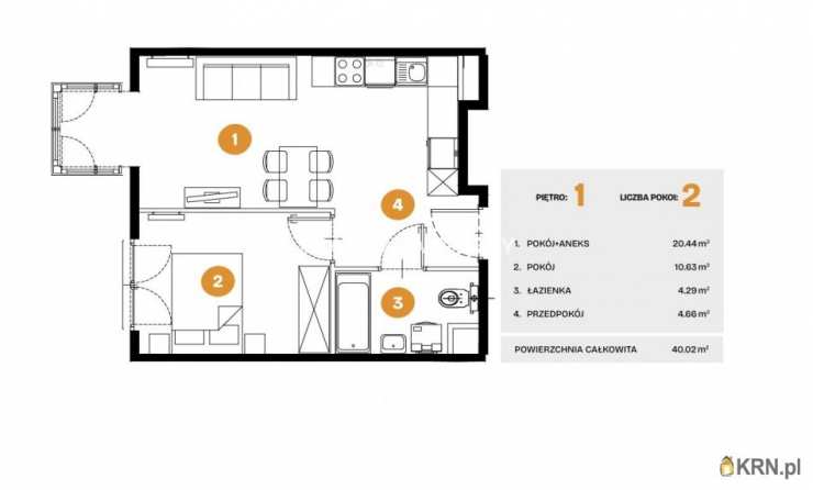 Kraków, Bronowice, ul. Na Błonie, Mieszkanie  na sprzedaż, 2 pokojowe