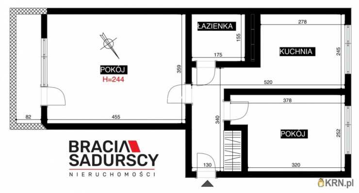 Mieszkanie  na sprzedaż, 2 pokojowe, Kraków, Wzgórza Krzesławickie, ul. Na Stoku