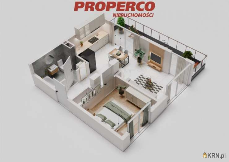 Jędrzejów, ul. , 2 pokojowe, Mieszkanie  na sprzedaż