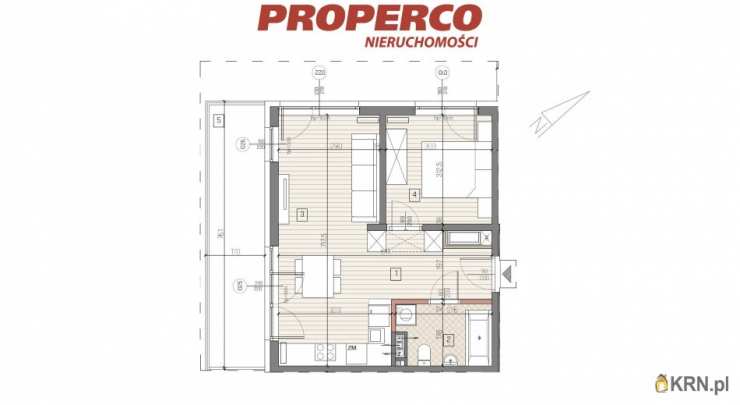 2 pokojowe, Jędrzejów, ul. , Mieszkanie  na sprzedaż