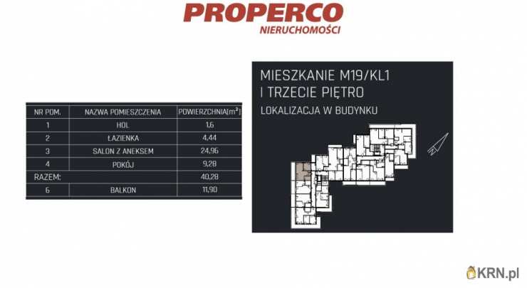 2 pokojowe, Mieszkanie  na sprzedaż, Jędrzejów, ul. 