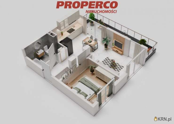 Jędrzejów, ul. , 2 pokojowe, Mieszkanie  na sprzedaż