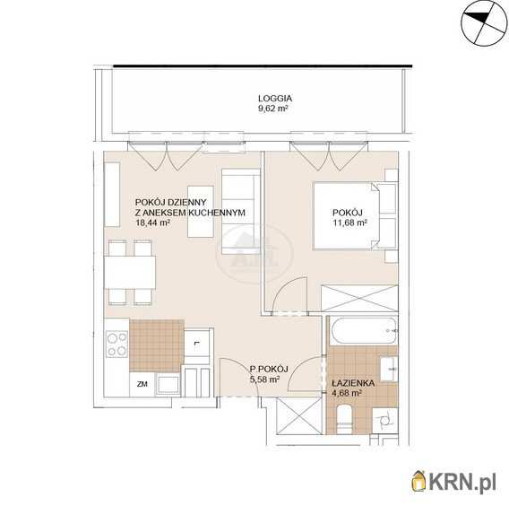 Mieszkanie  na sprzedaż, Wrocław, Stare Miasto, ul. Gnieźnieńska, 2 pokojowe