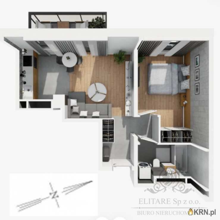 Elitare Sp. z o.o.   , Mieszkanie  na sprzedaż, Wrocław, Krzyki, ul. 