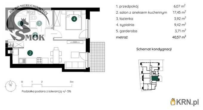 Kraków, Podgórze/Mateczny, ul. , Mieszkanie  na sprzedaż, 2 pokojowe