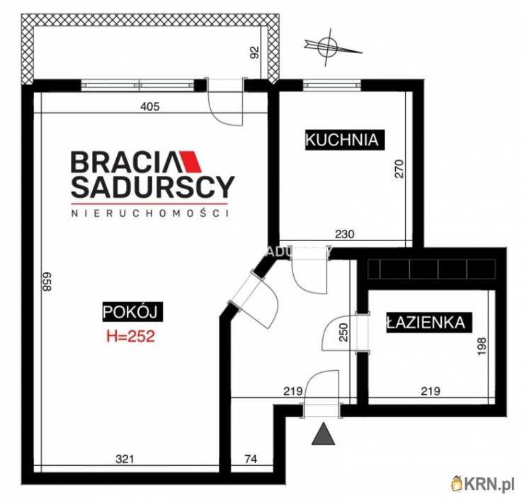 Kraków, Dębniki/Ruczaj, ul. Drukarska, Mieszkanie  na sprzedaż, 1 pokojowe