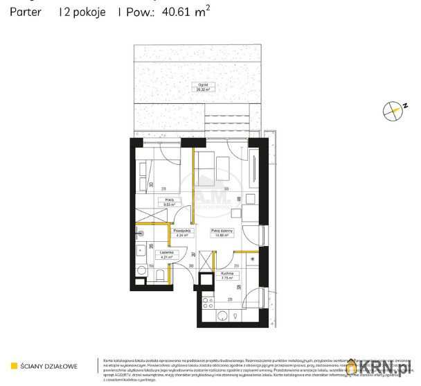 Mieszkanie  na sprzedaż, 2 pokojowe, Wrocław, Fabryczna/Maślice, ul. Rędzińska