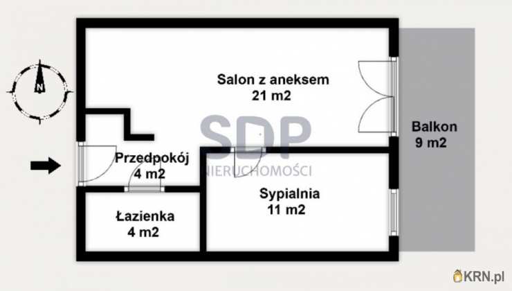 Mieszkanie  na sprzedaż, 2 pokojowe, Wrocław, Śródmieście, ul. Kępa Mieszczańska