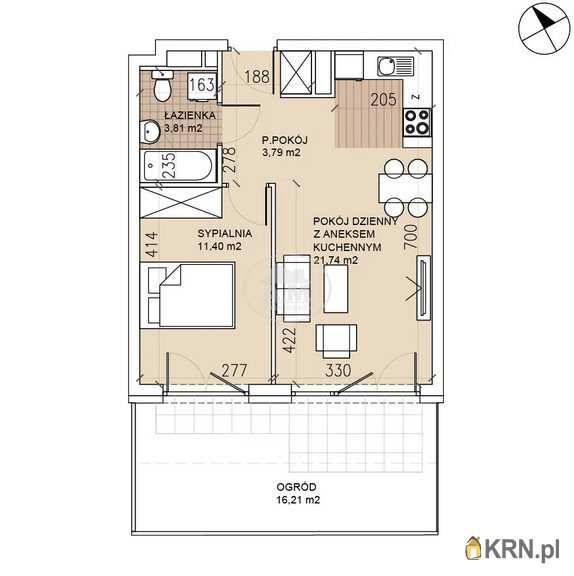 Mieszkanie  na sprzedaż, 2 pokojowe, Wrocław, Psie Pole/Sołtysowice, ul. 