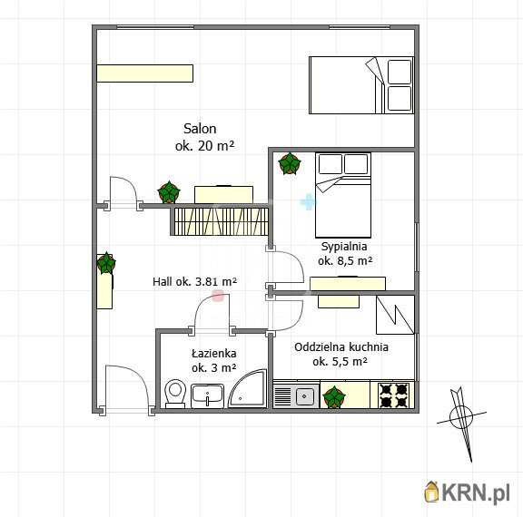 Mieszkanie  na sprzedaż, 2 pokojowe, Warszawa, Ursus/Skorosze, ul. Dzieci Warszawy