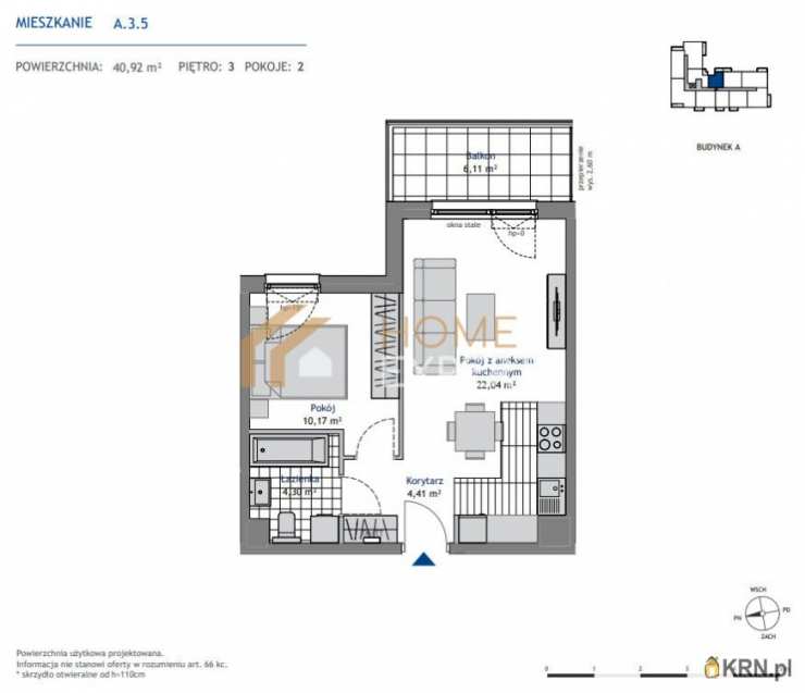 Mieszkanie  na sprzedaż, 2 pokojowe, Gdańsk, Piecki-Migowo, ul. 