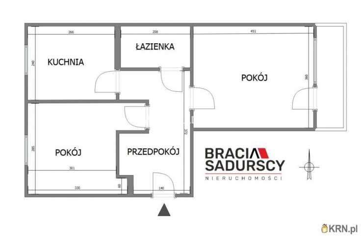 Mieszkanie  na sprzedaż, Kraków, Bieńczyce, ul. Albertyńskie, 2 pokojowe