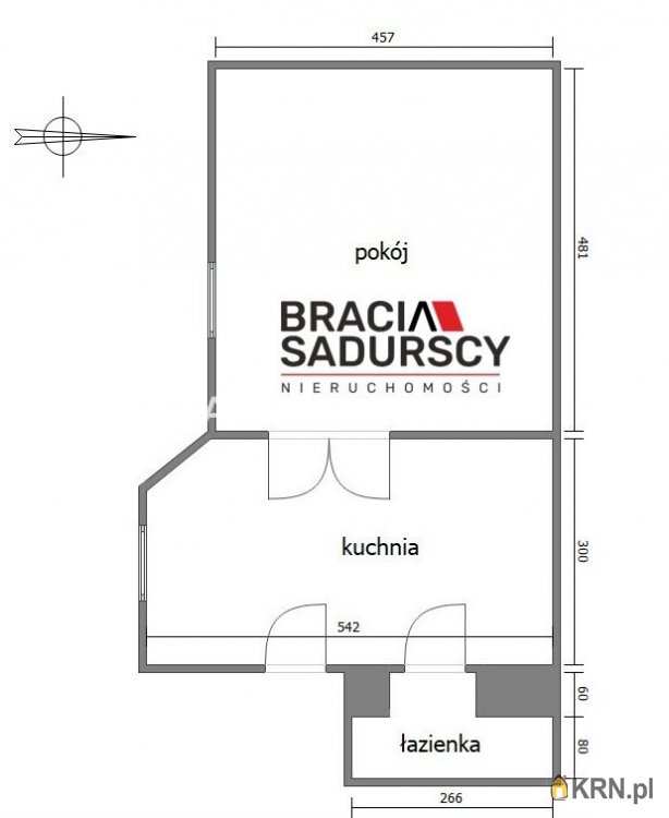 Mieszkanie  do wynajęcia, 1 pokojowe, Kraków, Stare Miasto, ul. Westerplatte